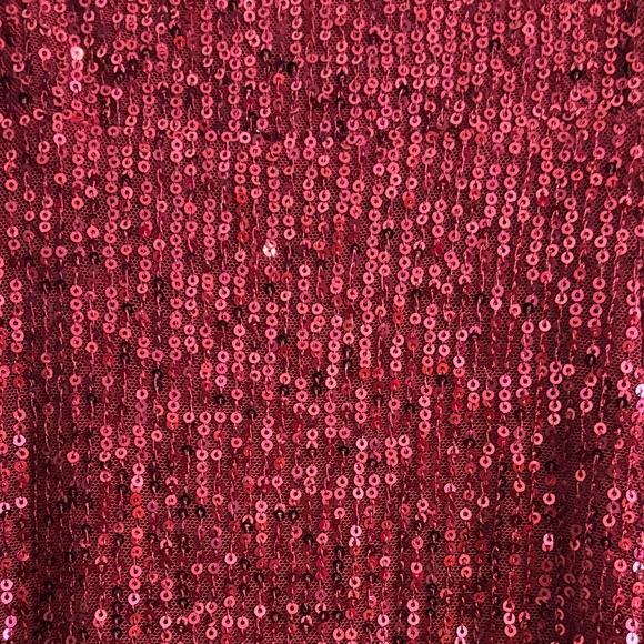 Speechless Deep Red Sequin Dress - Picture 4 of 11